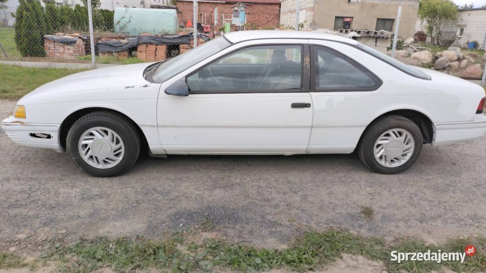 Ford Thunderbird zarejestrowany żółte tablice 38