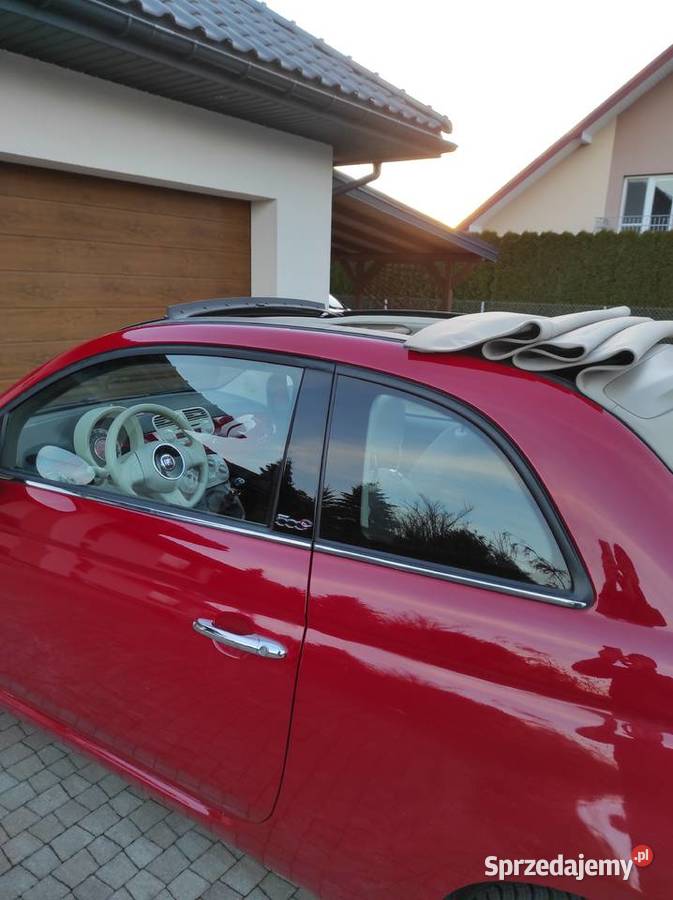 Sprzedam fiata 500C bezwypadkowy niski przebieg Tuchów