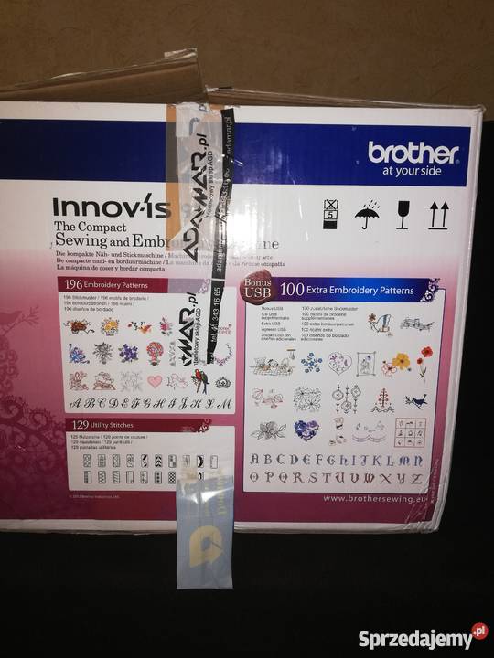 Maszyna do szycia Hafciarka Brother NV955 Bytów