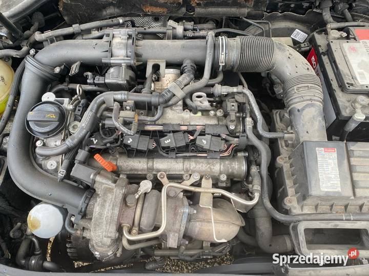 VOLKSWAGEN Golf VI 14 TSi 160 DS858 czarny Kielce sprzedam