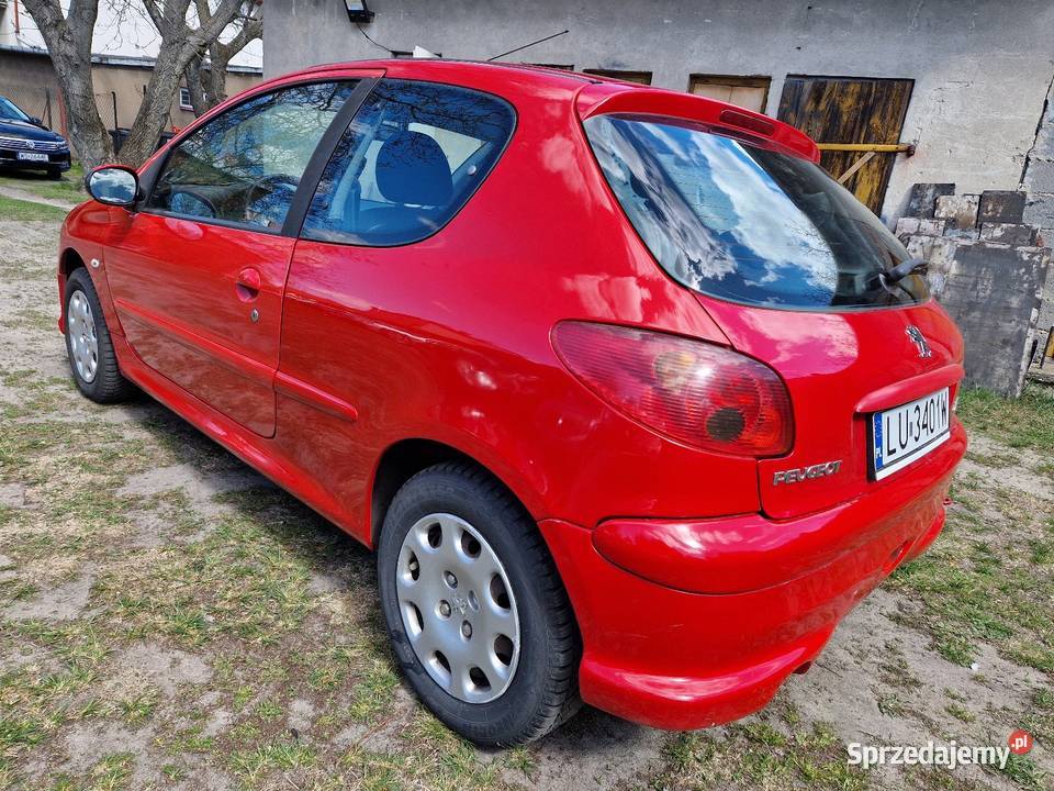 Peugeot 206 14 benzyna 2005r taniosprawny 1400cm3 mazowieckie Siedlce