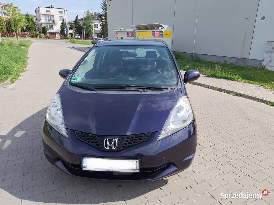 Honda Jazz 2009r 12 Benzyna Klima Zadbana welurowa tapicerka Radom