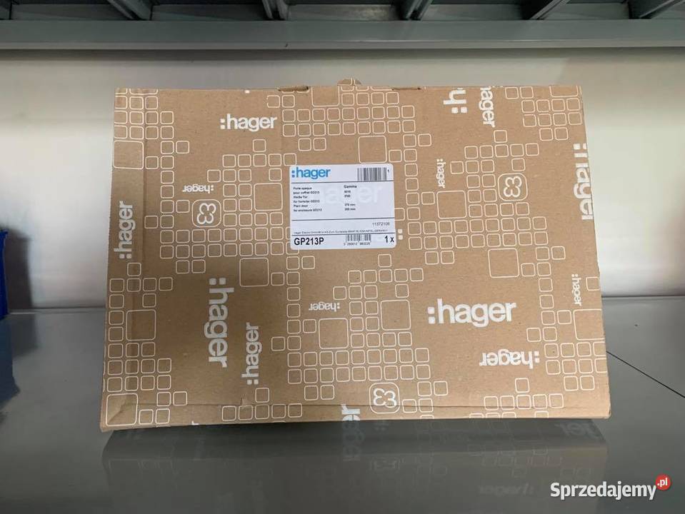 Drzwi rozdzielni GP213P Gamma Enclosures Hager Warszawa