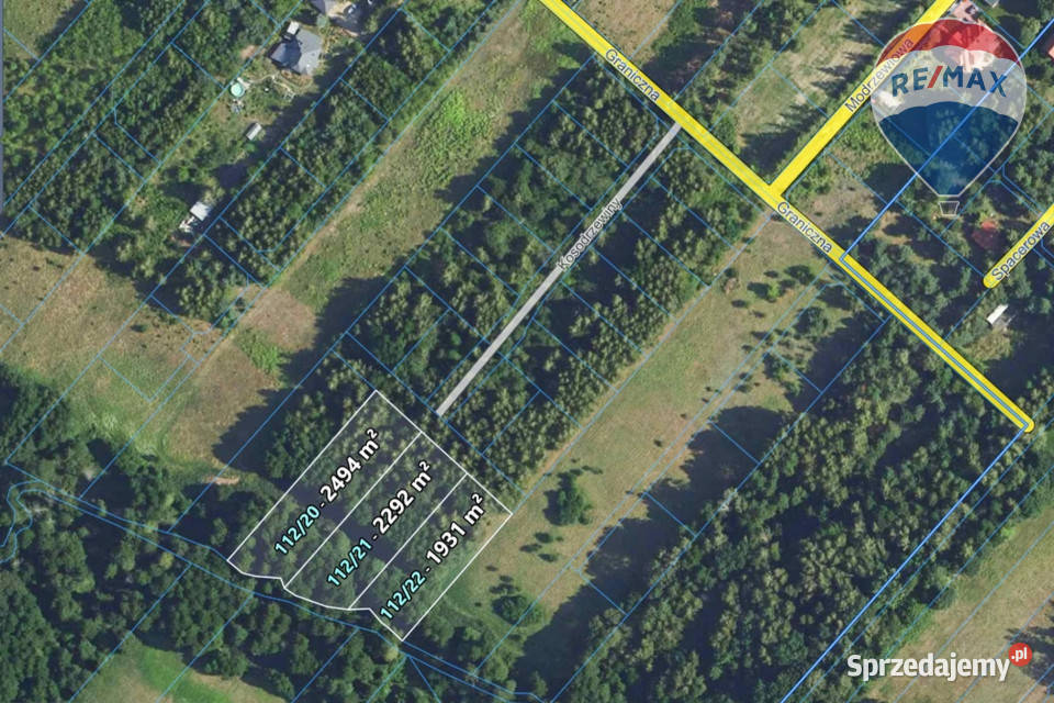 Działka budowlana 1931m2 z lasem rzeczką Musuły