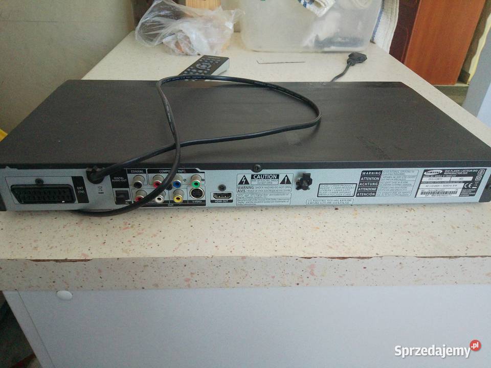 Odtwarzacz DVD filmy Samsung z pilotem