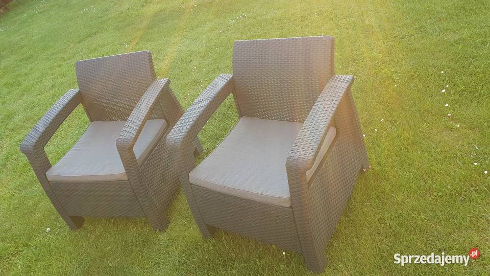 Meble ogrodowe 2 fotele podkarpackie