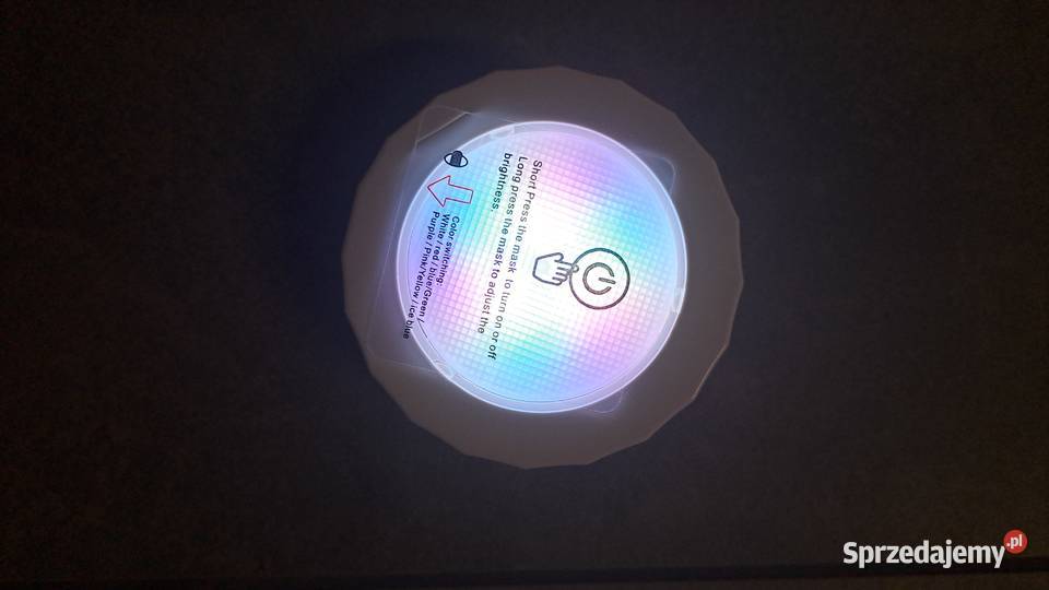 Kolorowa lampka mocowana na magnes Rzeszów