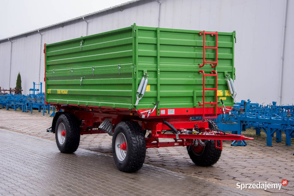 Przyczepa rolnicza dwuosiowa przyczepy Pronar Rogóźno