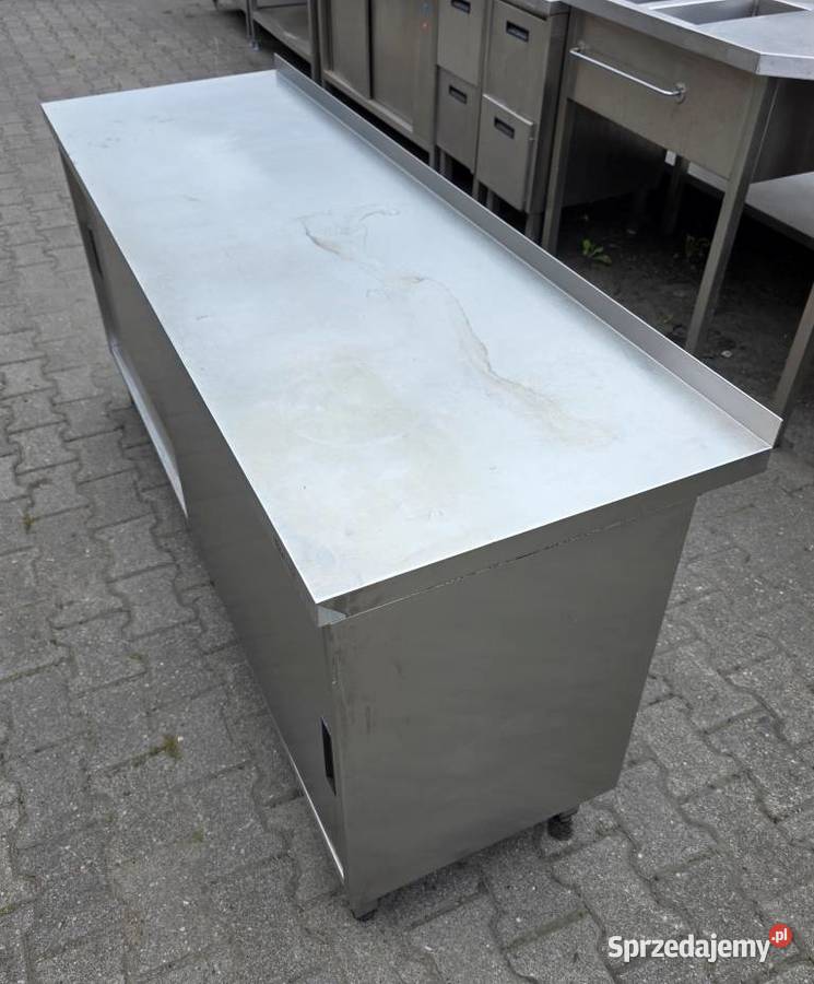 Stół Gastro Z Drzwiami Szafka 1806085 M1029 N wielkopolskie Nowe Skalmierzyce sprzedam