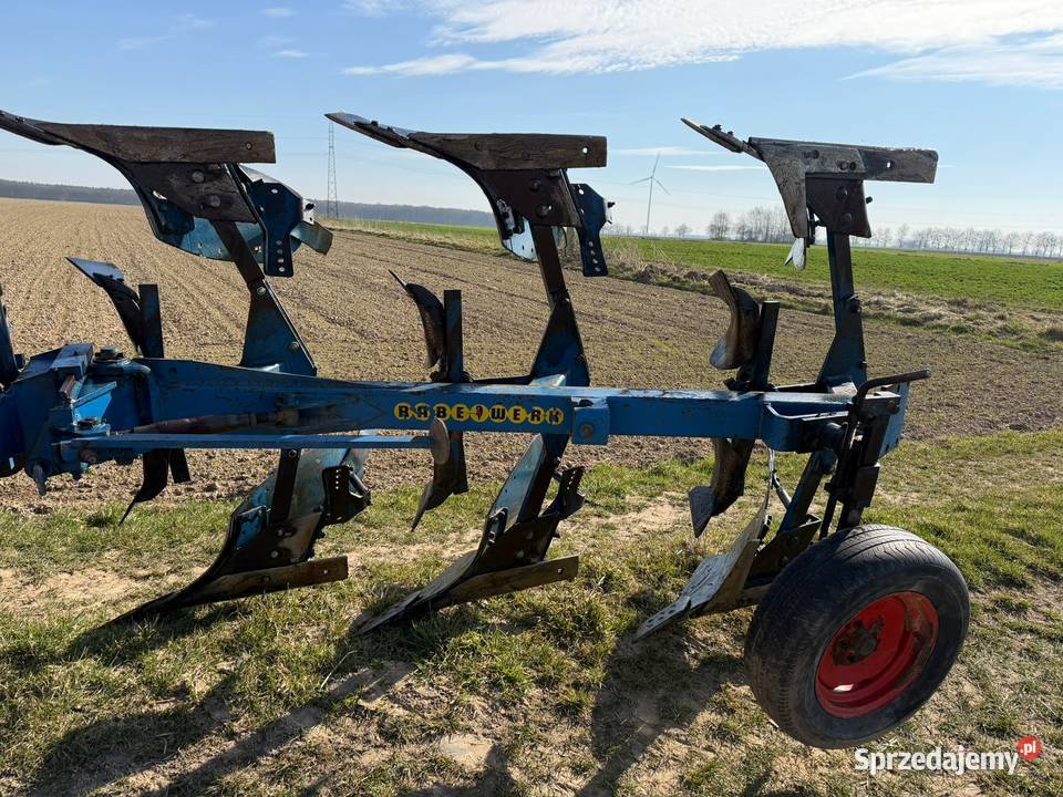 Pług RabeWerk 3 skibowy obrotowy łódzkie Strzelce Wielkie sprzedam