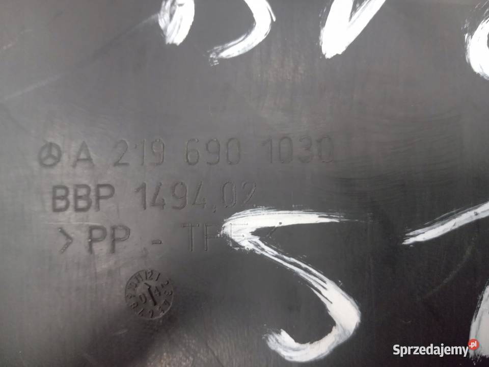 NADKOLE PRAWY PRZÓD MERCEDES CLS W219 wielkopolskie Nowy Tomyśl