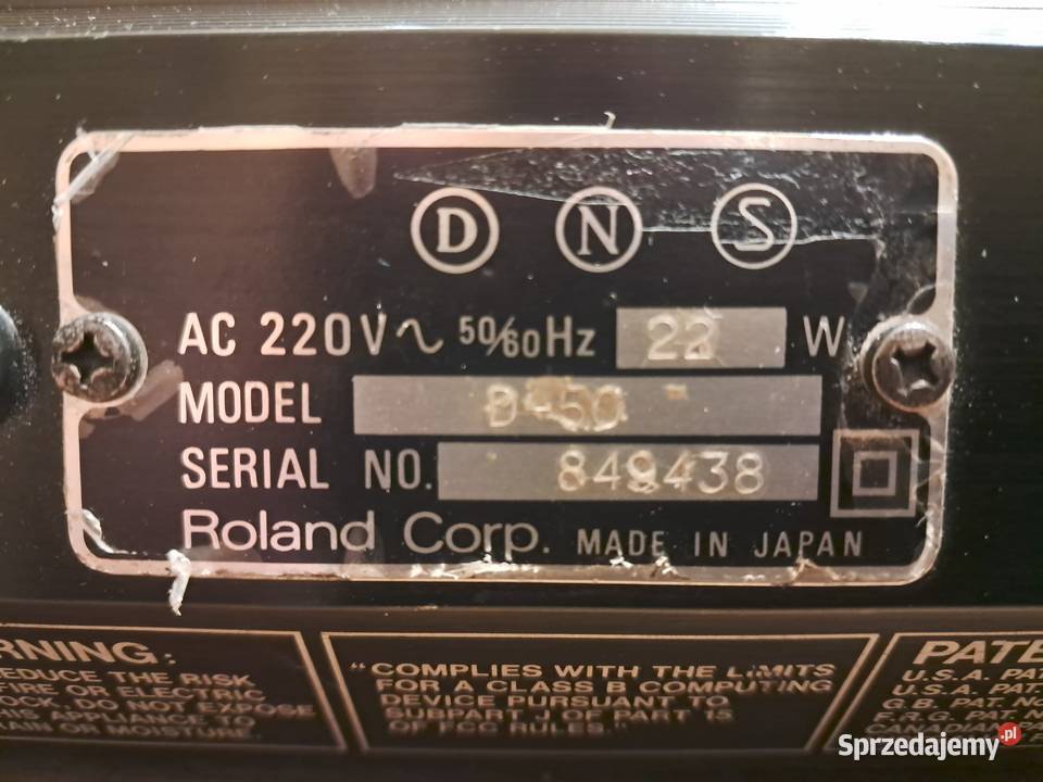 ROLAND D50 Kultowy syntezator lat 80