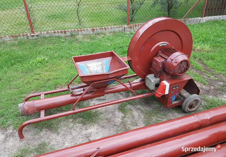 Dmuchawa do zboża mocna 55kw z Cyklonem komplet małopolskie Dąbrowa Tarnowska