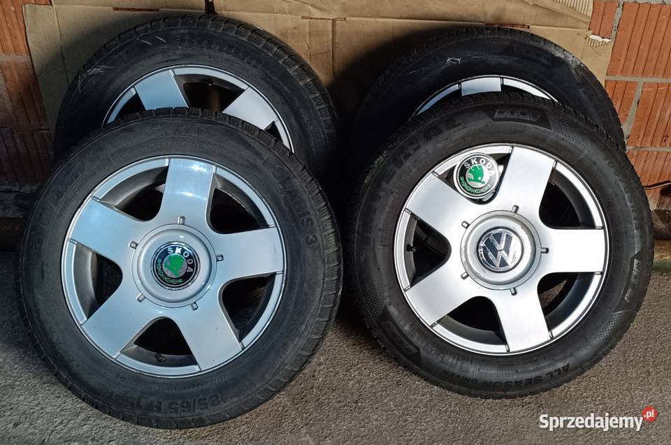 Koła zimowe 15 alu fabia polo ibiza Golf