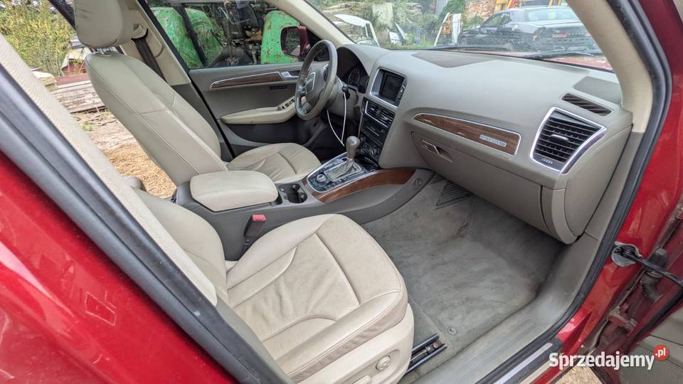 Audi Q5 32 Benzyna 2010 r Quattro OKAZJA uszkodzony