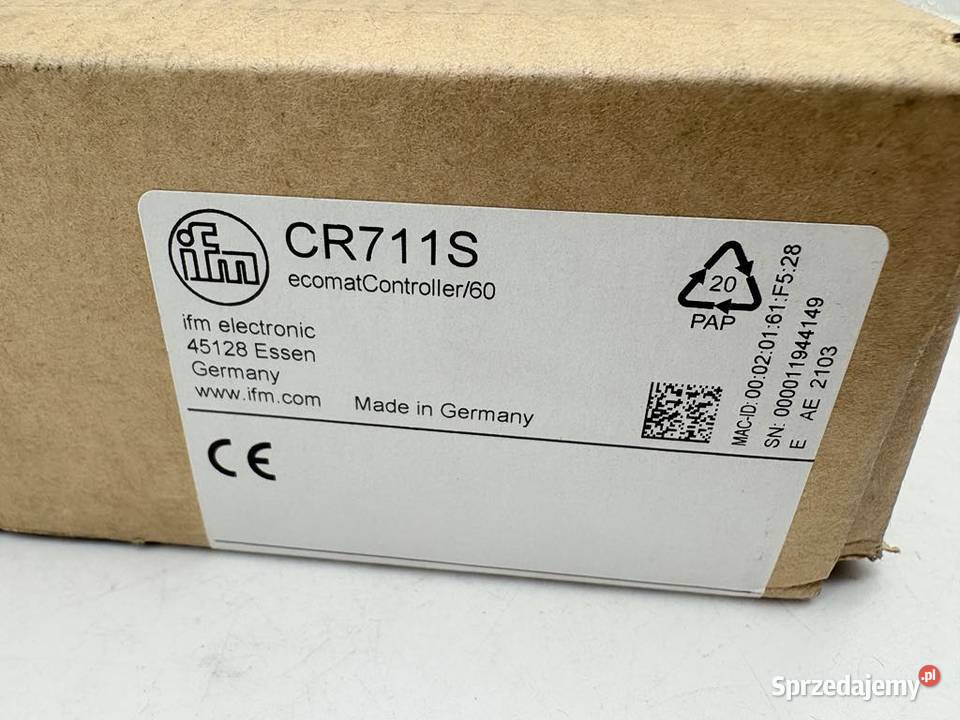 IFM CR711S Ecomat Programable Controller