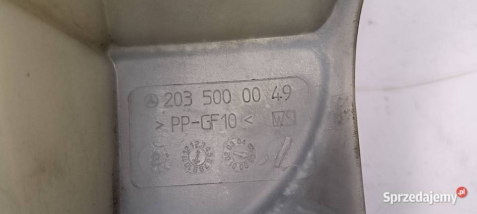 ZBIORNICZEK PŁYNU MERCDESBENZ C 160 5035000049 Lipno sprzedam