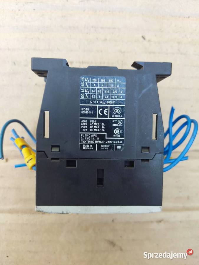 Stycznik pomocniczy Eaton DILA22 24VDC XTRE10B22 Kotlin sprzedam