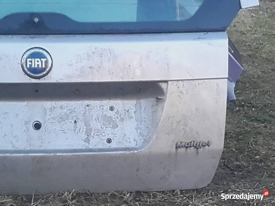 Fiat Idea klapa tylna z szybą 647