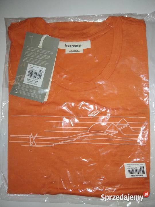 Icebreaker women tech lite II SS tee ski stripes Lubraniec