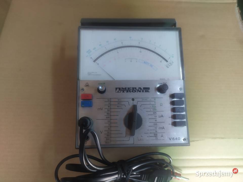 MULTIMETR MERATRONIK V640 SPRAWNY Sulęcin