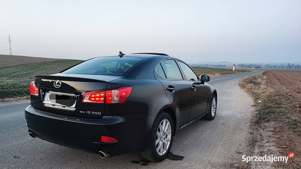 Lexus IS 250 Ben lift 4x4 sprzedaż zamiana skóra czarny dolnośląskie Braszowice