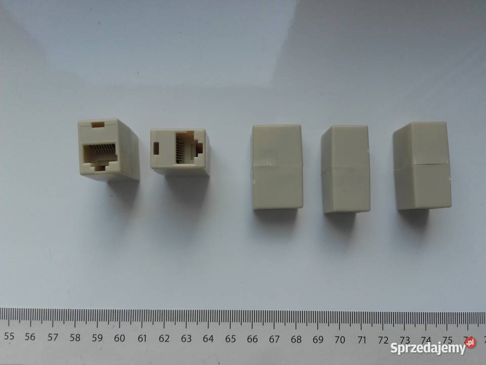 Łącznik LAN RJ45 Cat 5 cat5e 8pin żeńskie RJ45 z Bydgoszcz sprzedam