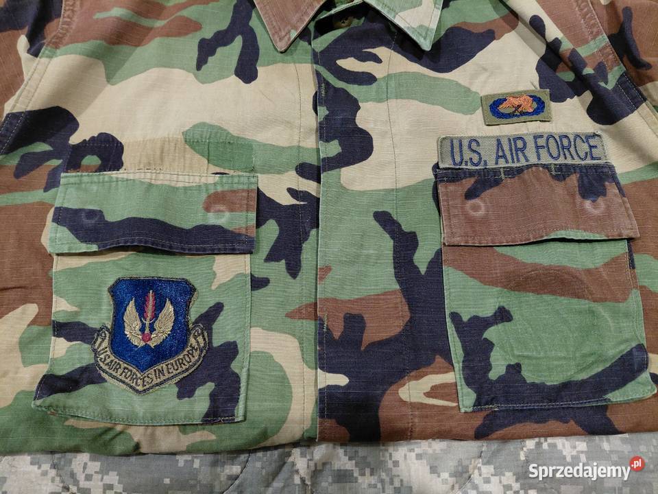 Bluza BDU USAF woodland small long ripstop Wrocław sprzedam