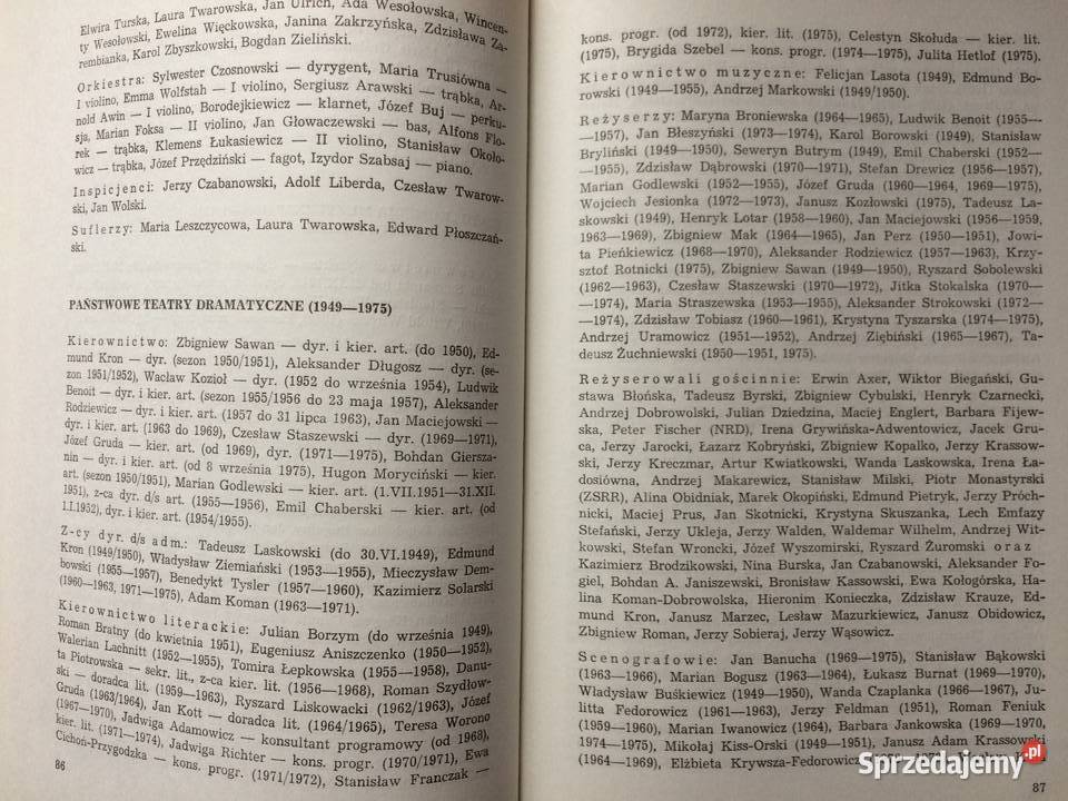 861 40 Lat Teatrów Dramatycznych Szczecina Szczecin