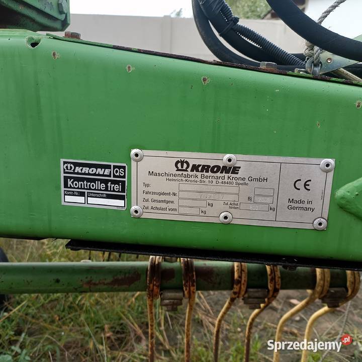 Zgrabiarka Krone opolskie