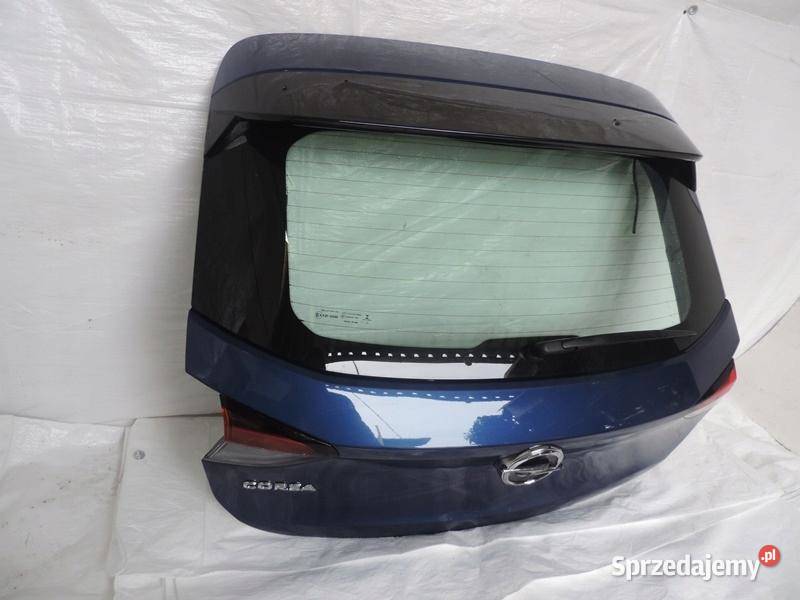 KLAPA TYŁ TYNA BAGAŻNIKA OPEL CORSA F KOMPLETNA