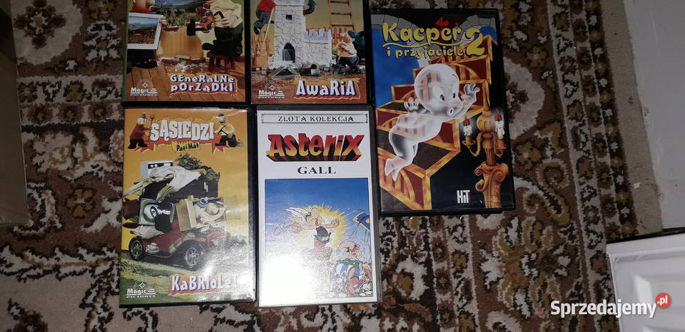 KASETY Sąsiedzi Asterix Gall Kacper i podlaskie Białystok sprzedam