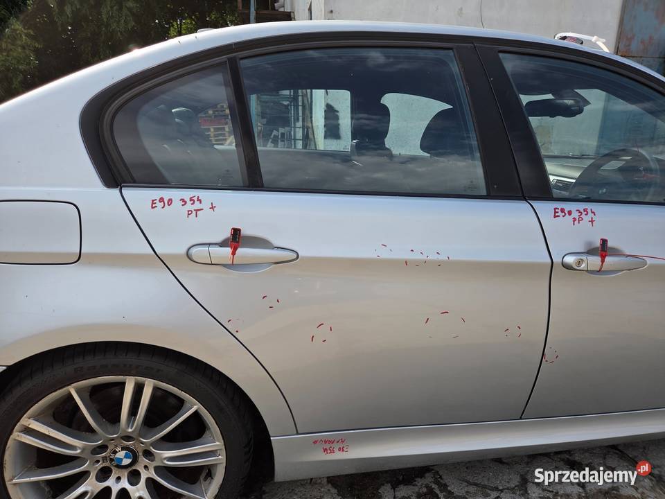 DRZWI PRAWE TYLNE BMW E90 TITANSILBER 3547 lubelskie Strzyżewice