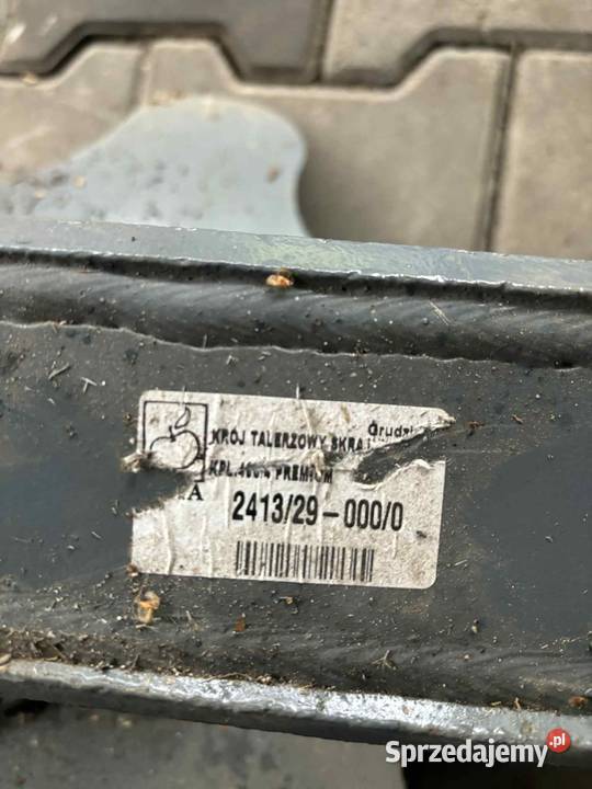 Talerz brony skrajny lewy kpl 4604 premium Konin