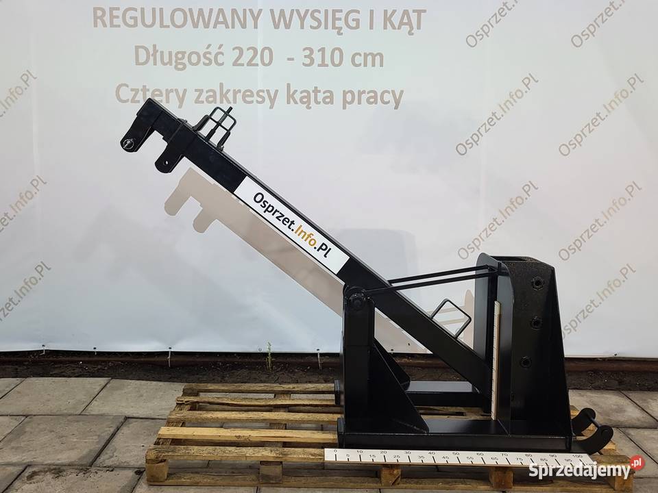 Regulowana przedłużka na widły do palet 23m Opole
