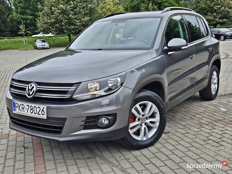 Volkswagen Tiguan benzyna 99tyśkm serwisowany 1 sprowadzony Koźmin Wielkopolski