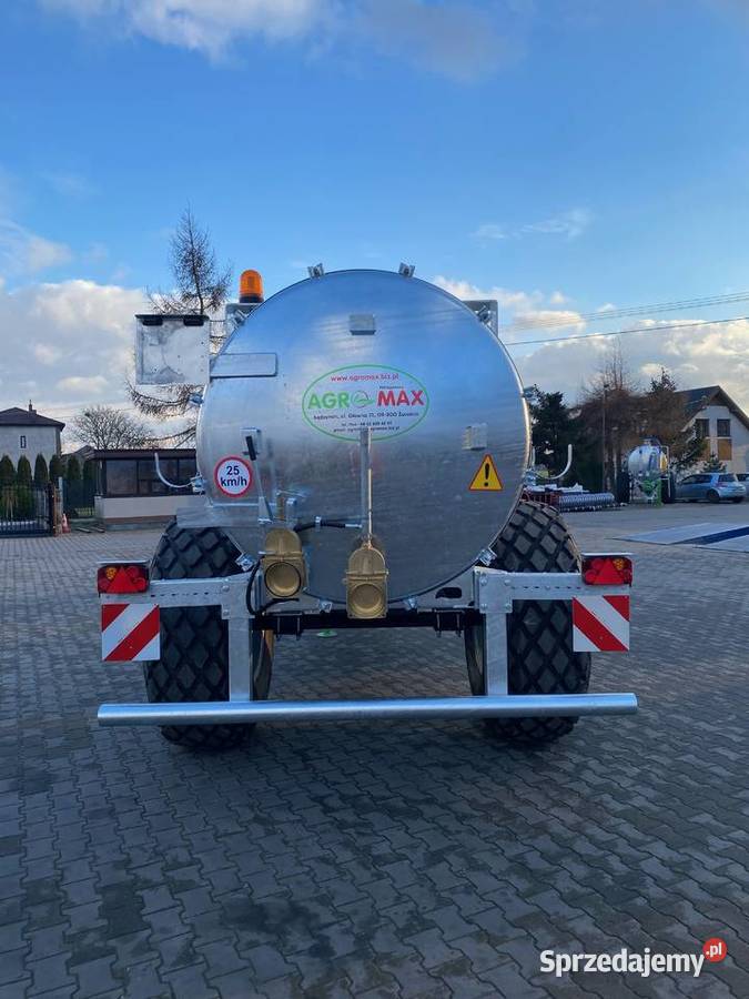 Wóz asenizacyjny Beczkowóz 8000 1S Beczkowozy Rolnictwo Łomża