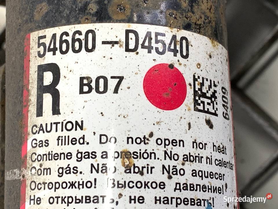 AMORTYZATOR PRAWY PRZÓD ZE SPRĘŻYNĄ KIA OPTIMA sprzedam