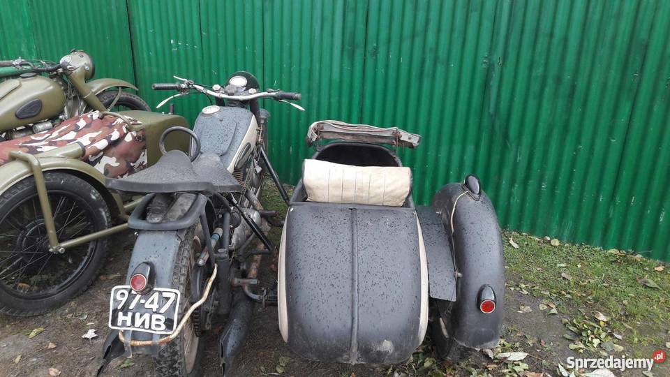 IŻ 49 Z KOSZEM nie K 750 nie dniepr Sidecar nieuszkodzony Tarnobrzeg