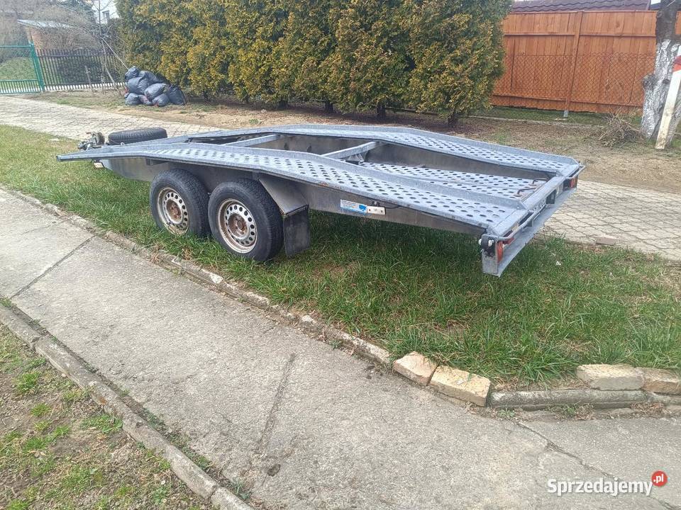 Laweta przyczepa DMC 2T garbatka REMORK Nowy Żmigród
