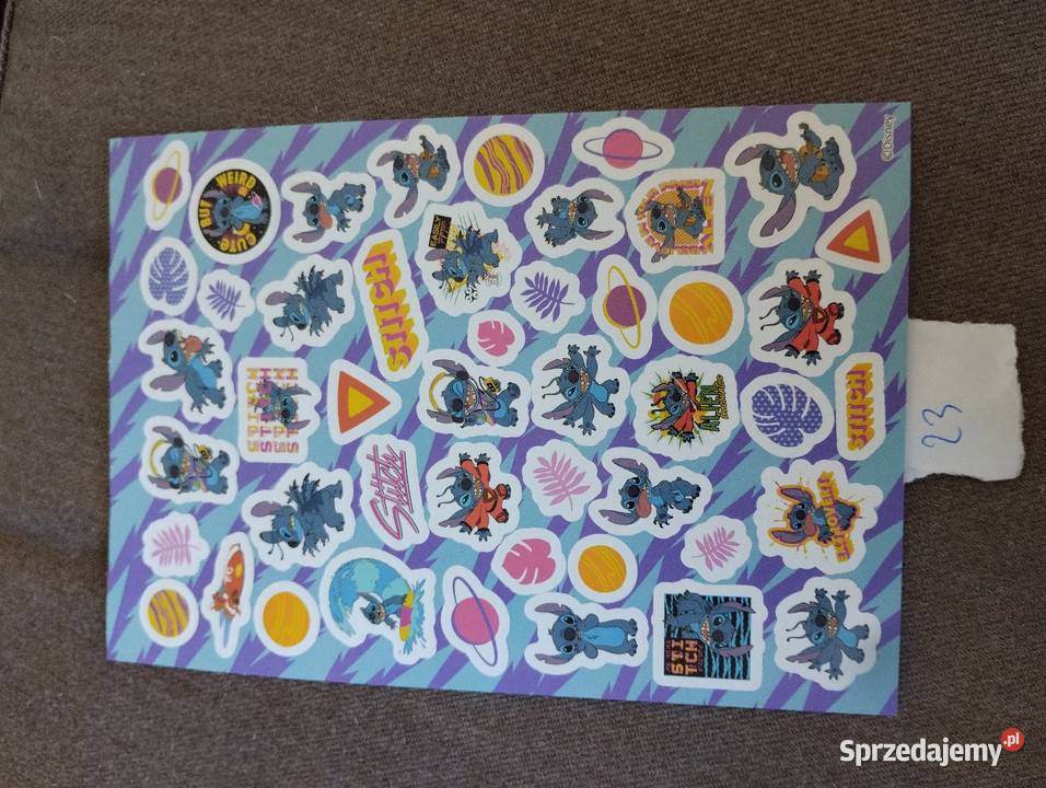 Naklejki Stich numery Siemiatycze