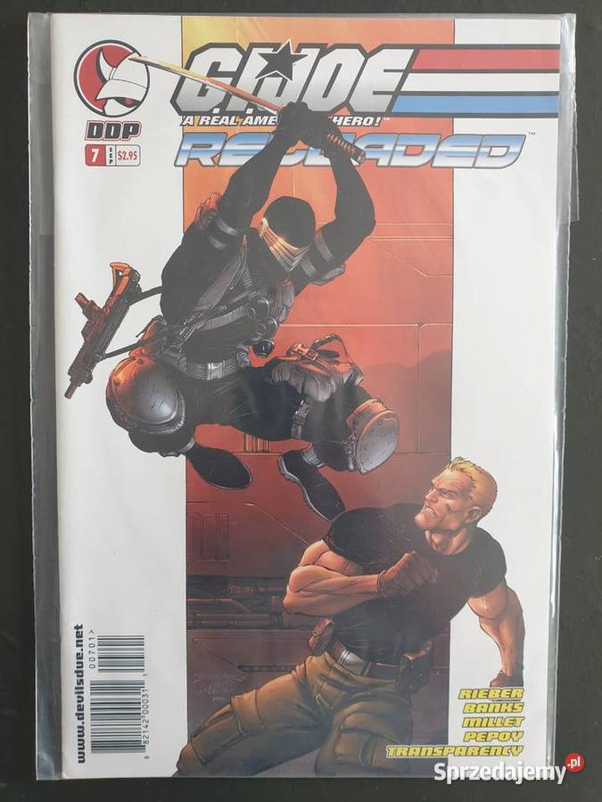 GI Joe zestaw 9 oryginalnych komiksów Gdynia