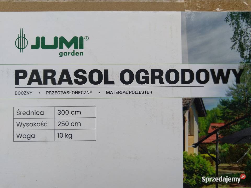 NAJTANIEJ Parasol Ogrodowy BEŻ Wiszący Stojący Zabrze