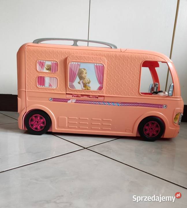 wymarzony kamper Barbie samochód autobus kemping