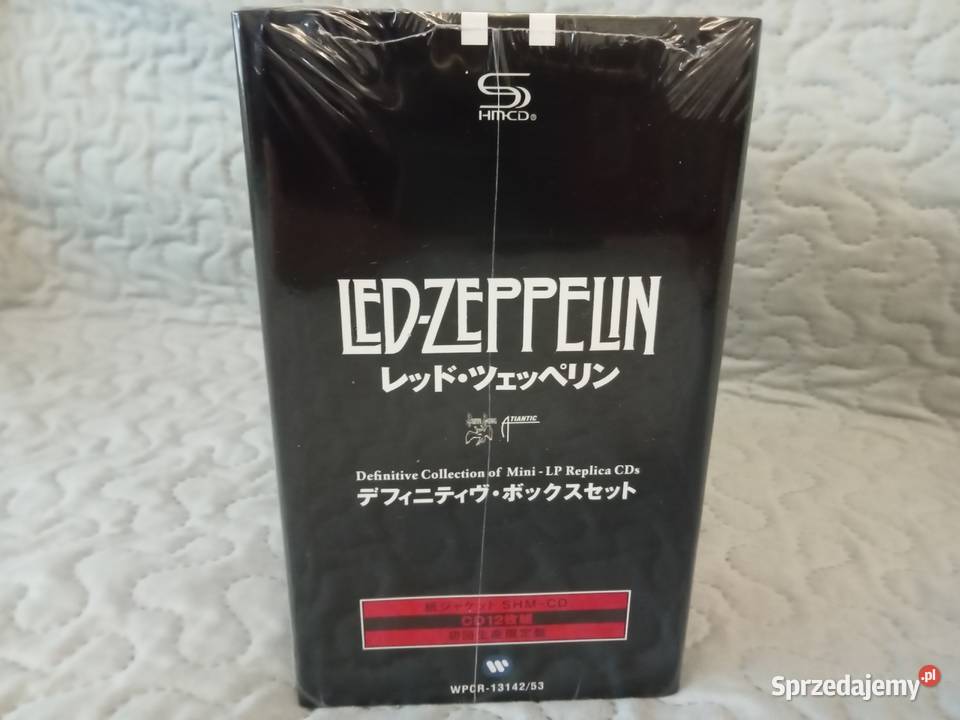 Led Zeppelin Box 12 CD Ząbki