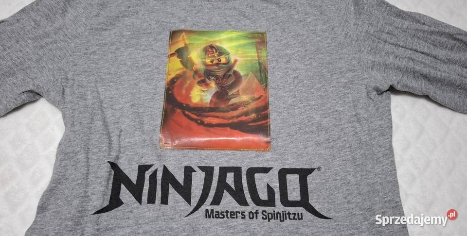 Koszulka długi rękaw aplikacja 3D Lego Ninjago Rozmiar 122 Czeladź