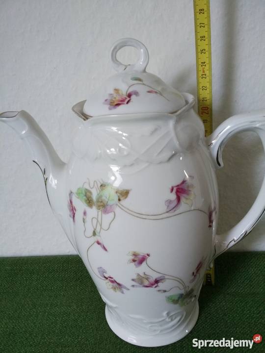 Stary duży dzban brak sygnatury Porcelana i szkło Gorlice
