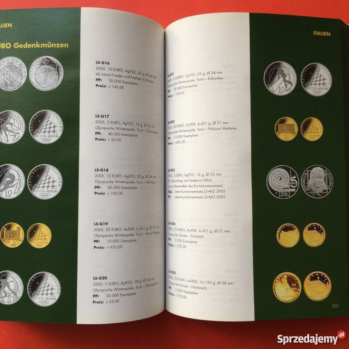 1118 EuroKatalog Monet i Banknotów Szczecin sprzedam