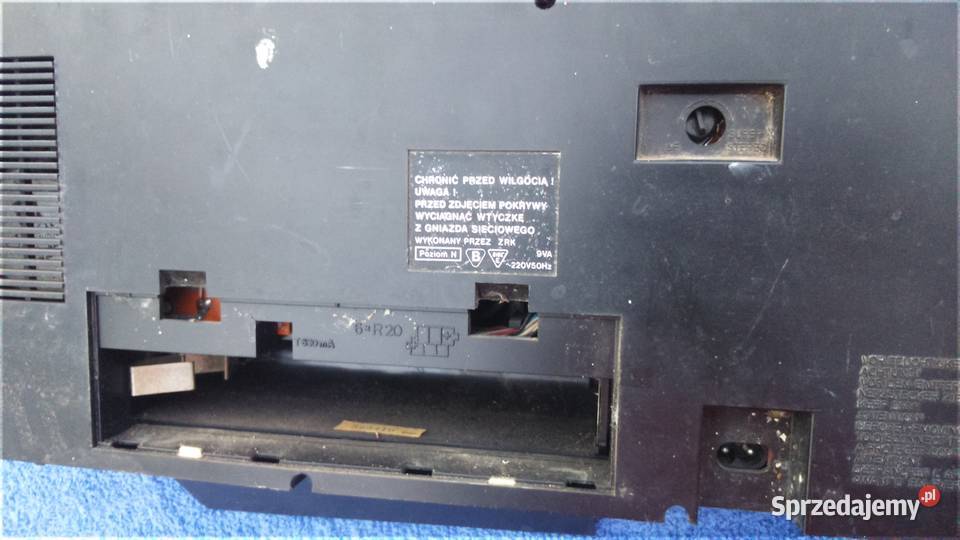 KasprzakZRKRMS 475 Radiomagnetofon retro Magnetofony Tuszkowo