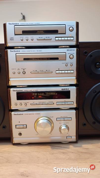 Wieża Technics hd501 ładny klasyk wielkopolskie Ostrzeszów